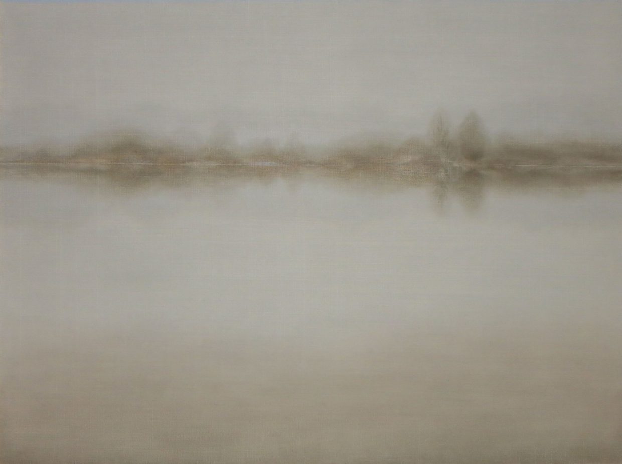 Malgorzata Neubart, o.T., Öl auf Holz, 60 x 80 cm, 2015