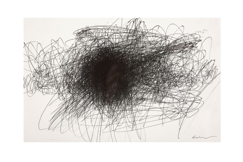 o.T., Kugelschreiber auf Papier, 20 x 30 cm, 2010